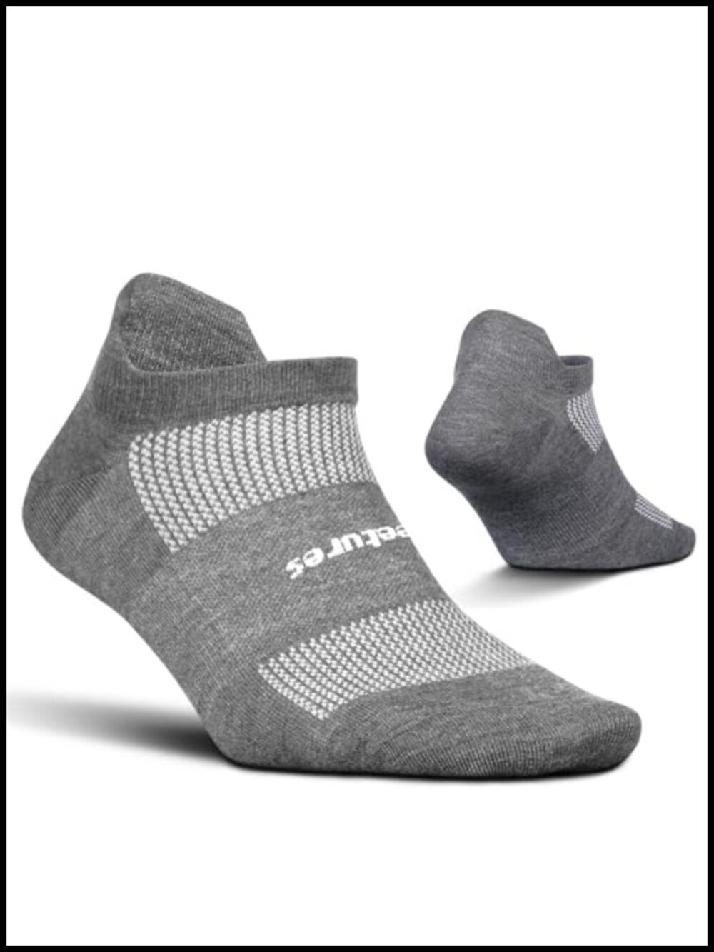 High Performance Ultra Light Ankle Running Socks with Heel Tab - 3 Pair
